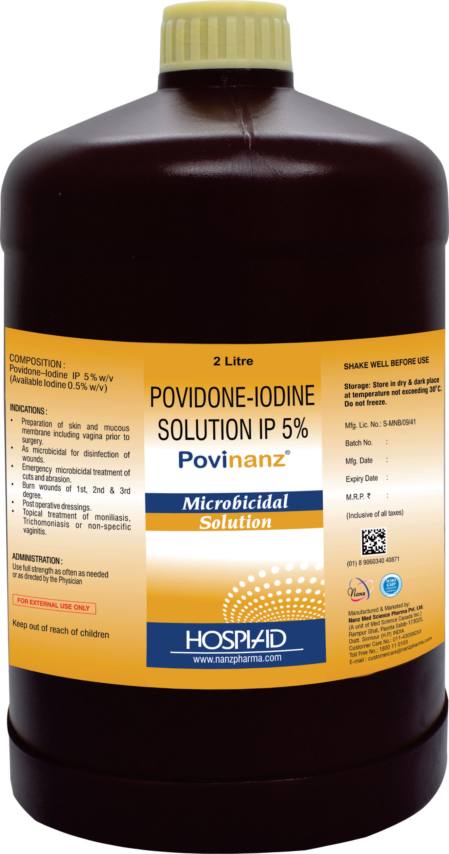 Povinanz Solution 5%